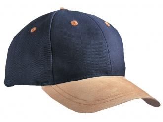 Шапка шест панелна два цвята  